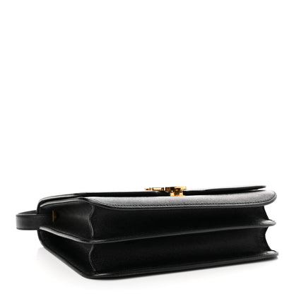 Burberry Grained Calfskin Medium TB Bag Black 4 of 10