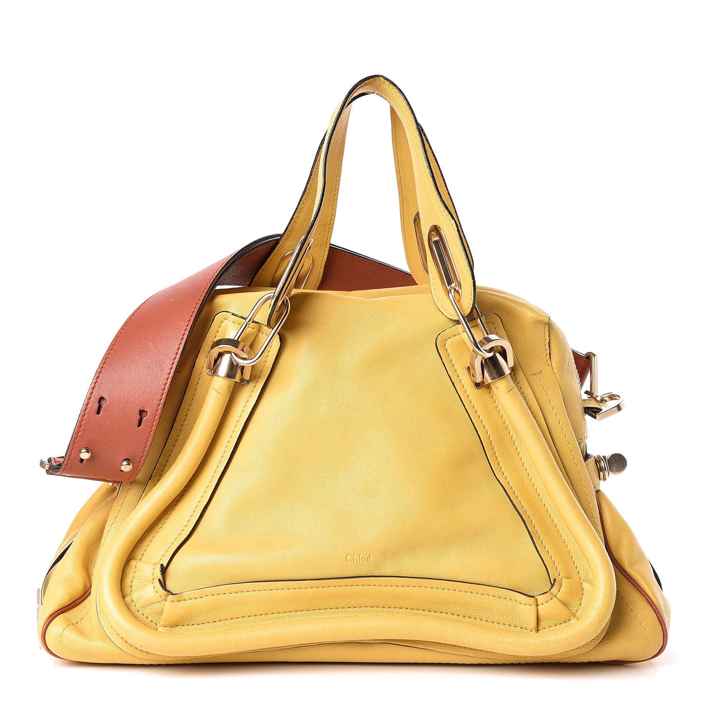 Calfskin Medium Military Paraty Citrus Grove
