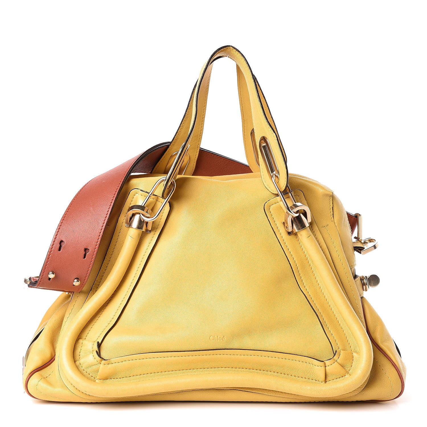 Chloe Calfskin Medium Military Paraty Citrus Grove 1 of 16
