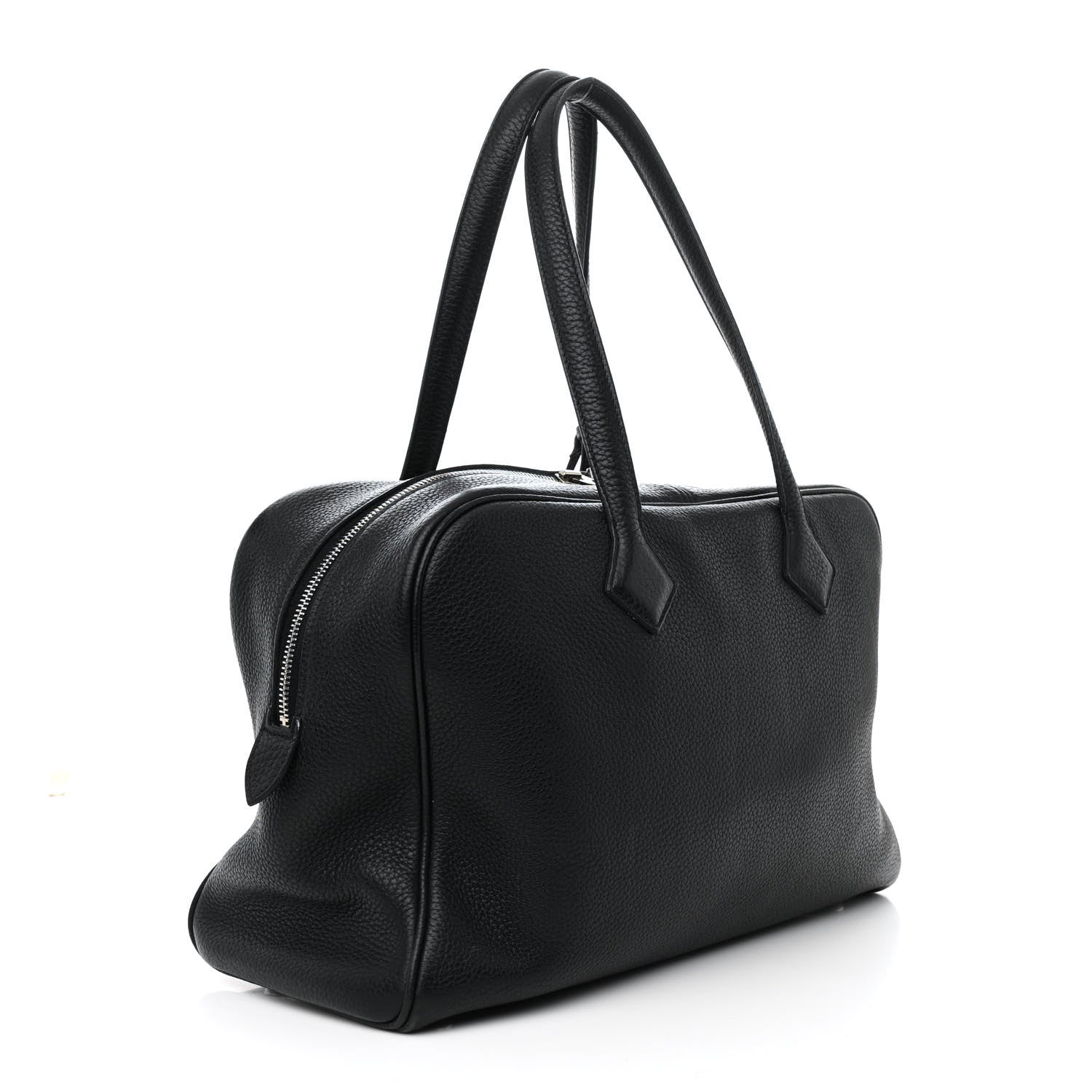 Hermes Taurillon Clemence Victoria II 35 Black 3 of 16