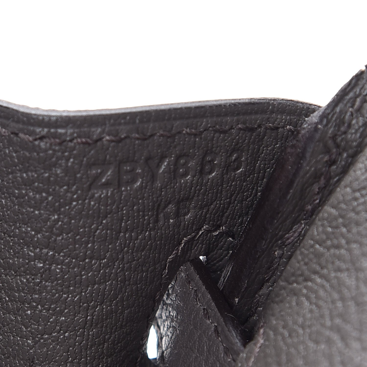 Hermes Togo Birkin 25 Etain 7 of 11