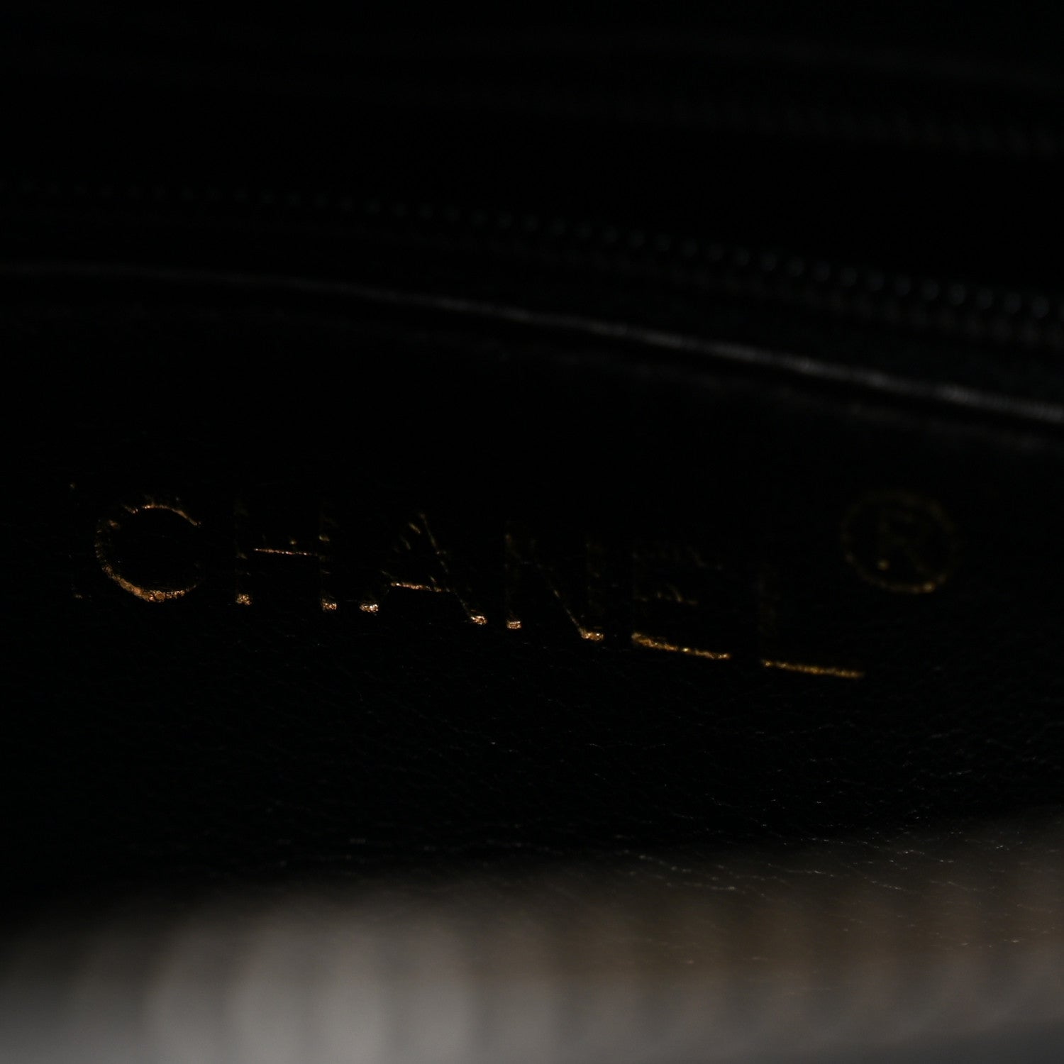 Chanel Lambskin Chevron Quilted Tassel Camera Case Black 6 of 14