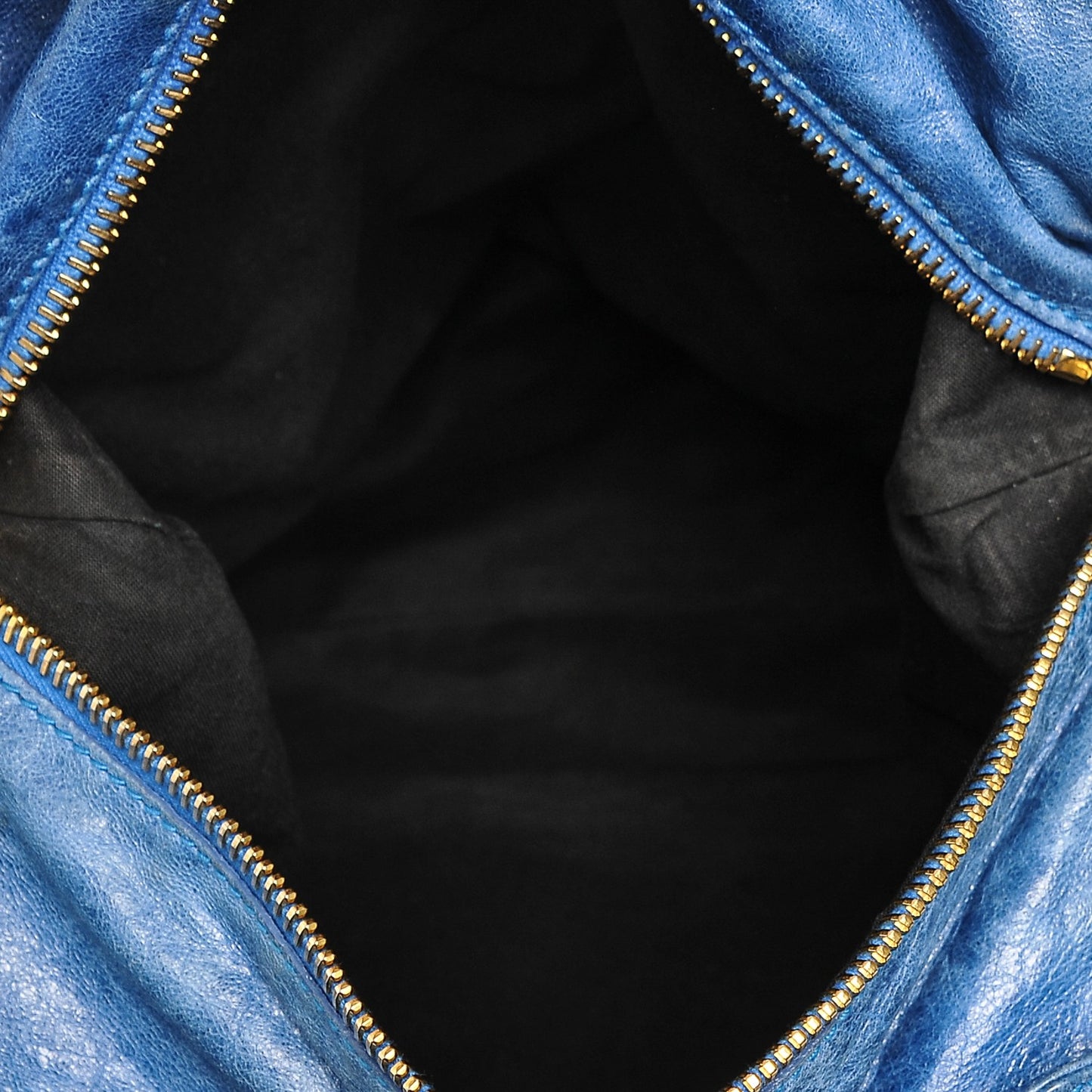 Chevre Giant 21 Gold Hardware Brief Bleu