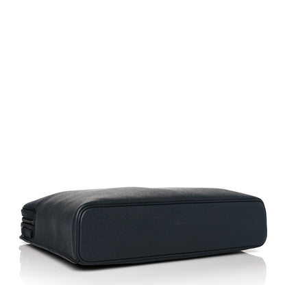MCM Calfskin Briefcase Navy Blue 4 of 9