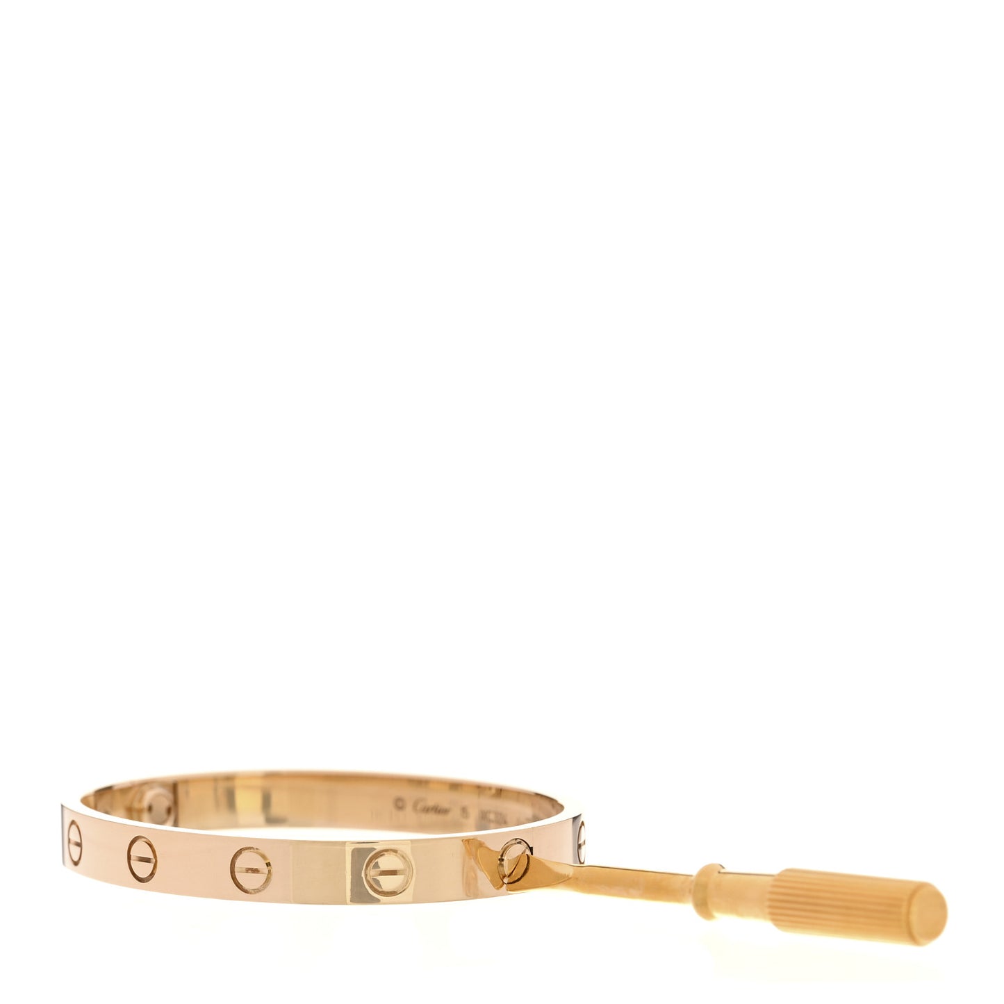 18K Yellow Gold LOVE Bracelet 15