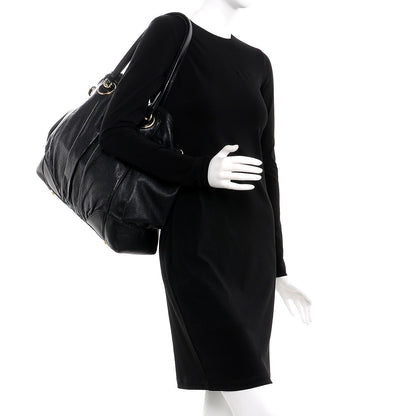Gucci Guccissima Large Full Moon Tote Black 2 of 10