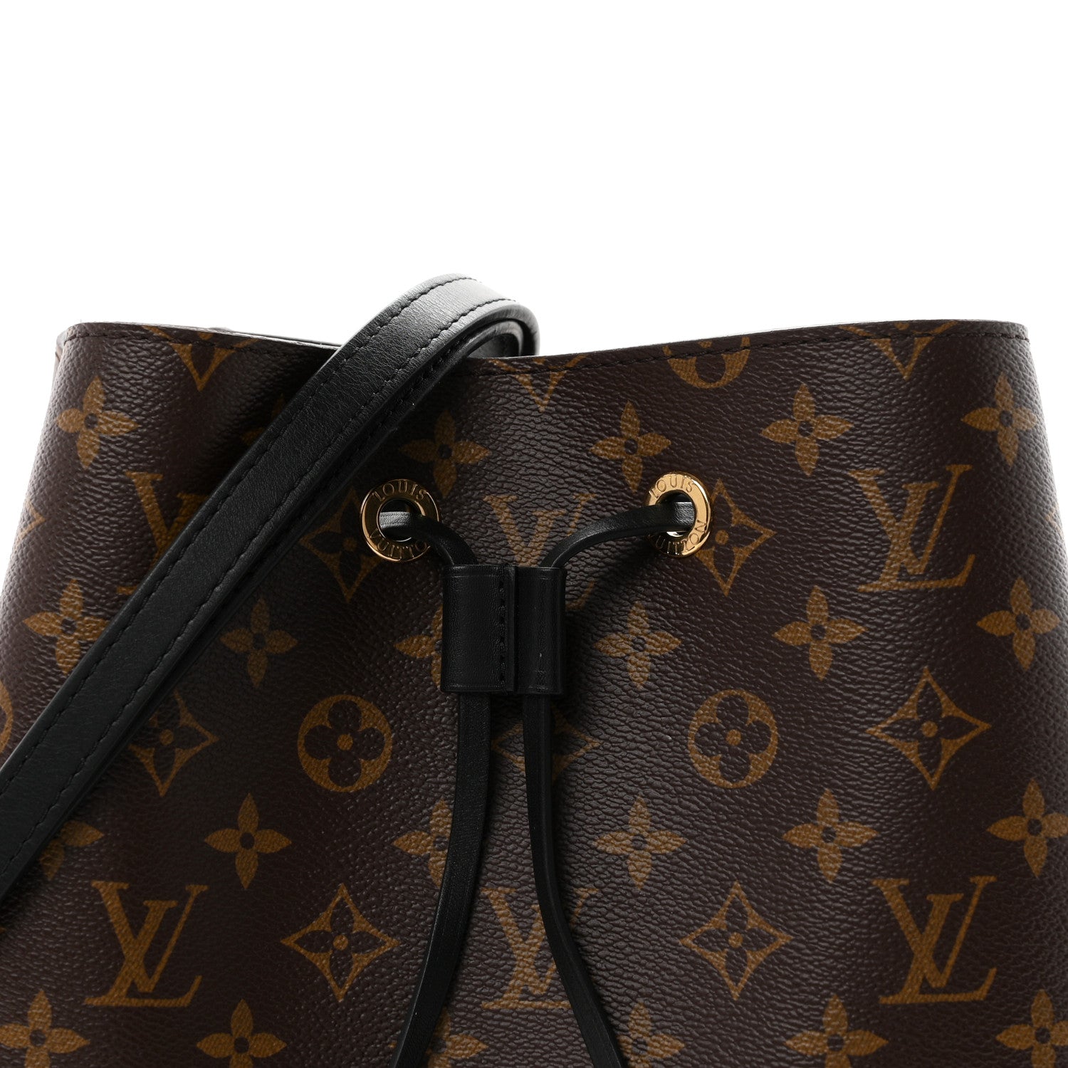 Louis Vuitton Monogram Neonoe MM Black 7 of 9