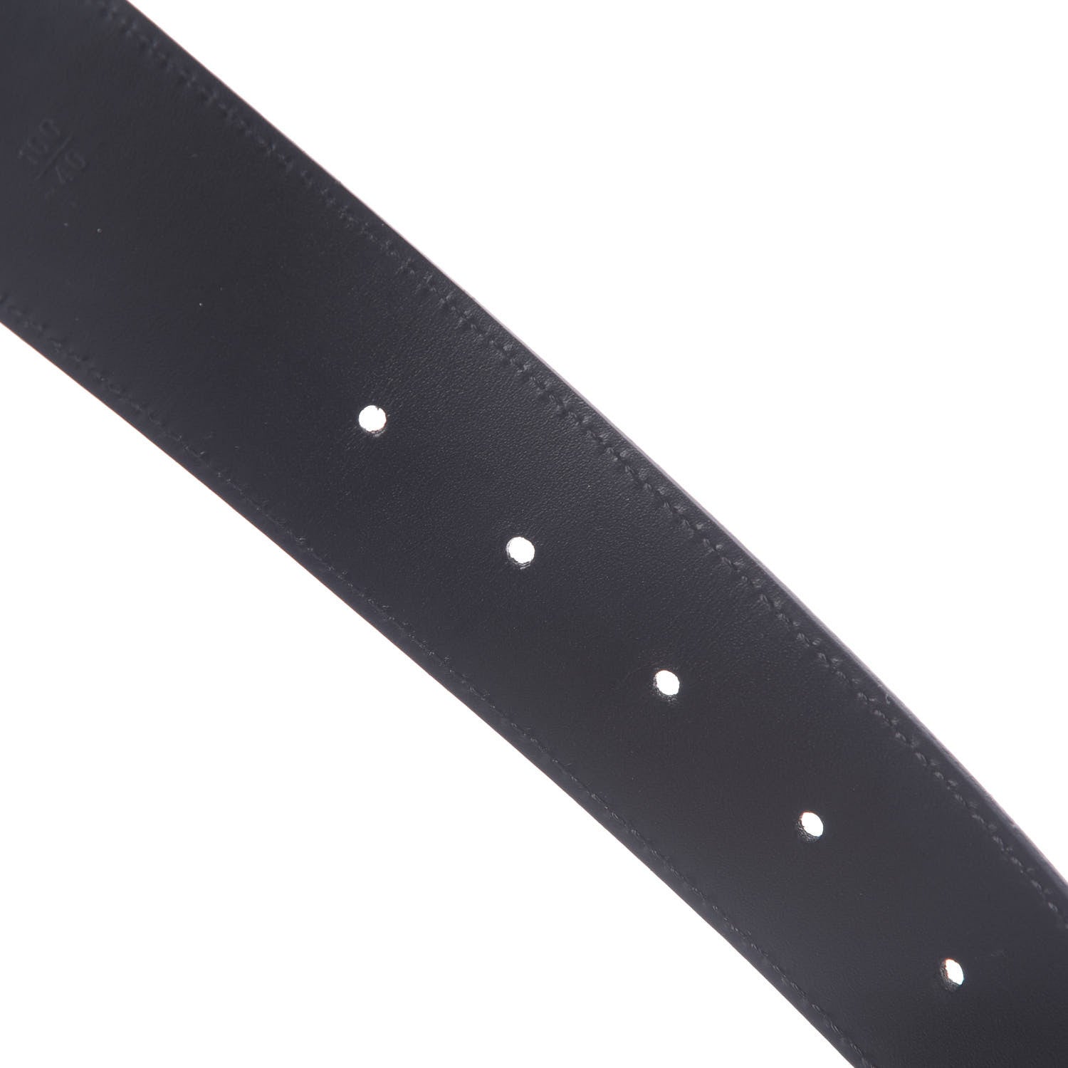 Louis Vuitton Monogram Calfskin 40mm LV Initiales Reversible Belt 100 40 Black 5 of 5