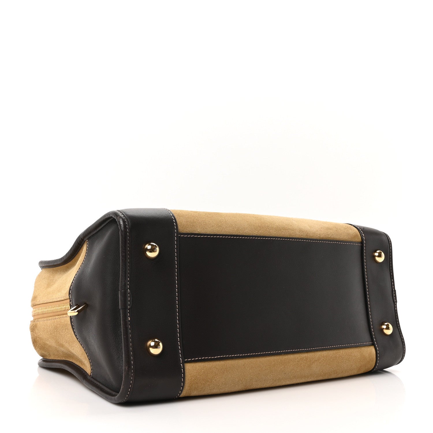 Loewe Suede Calfskin Amazona 36 Gold Brown 4 of 9