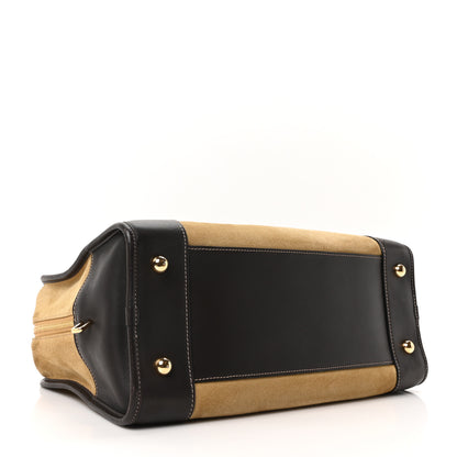Loewe Suede Calfskin Amazona 36 Gold Brown 4 of 9