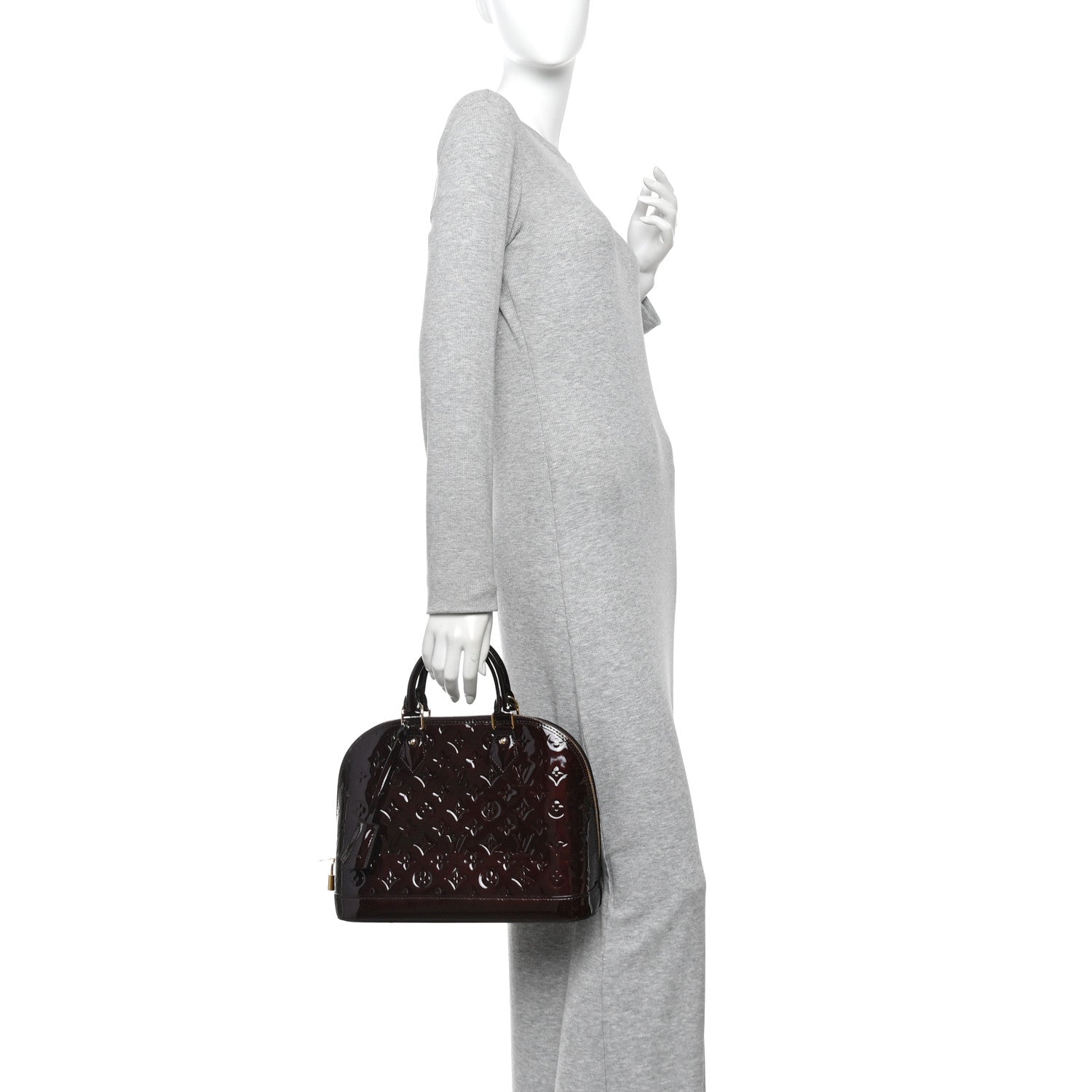Louis Vuitton Vernis Alma PM Amarante 2 of 13