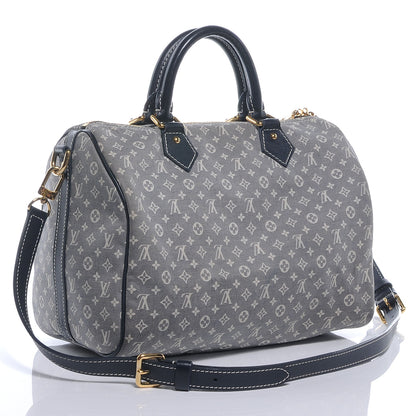 Louis Vuitton Monogram Idylle Speedy Bandouliere 30 Encre 3 of 7