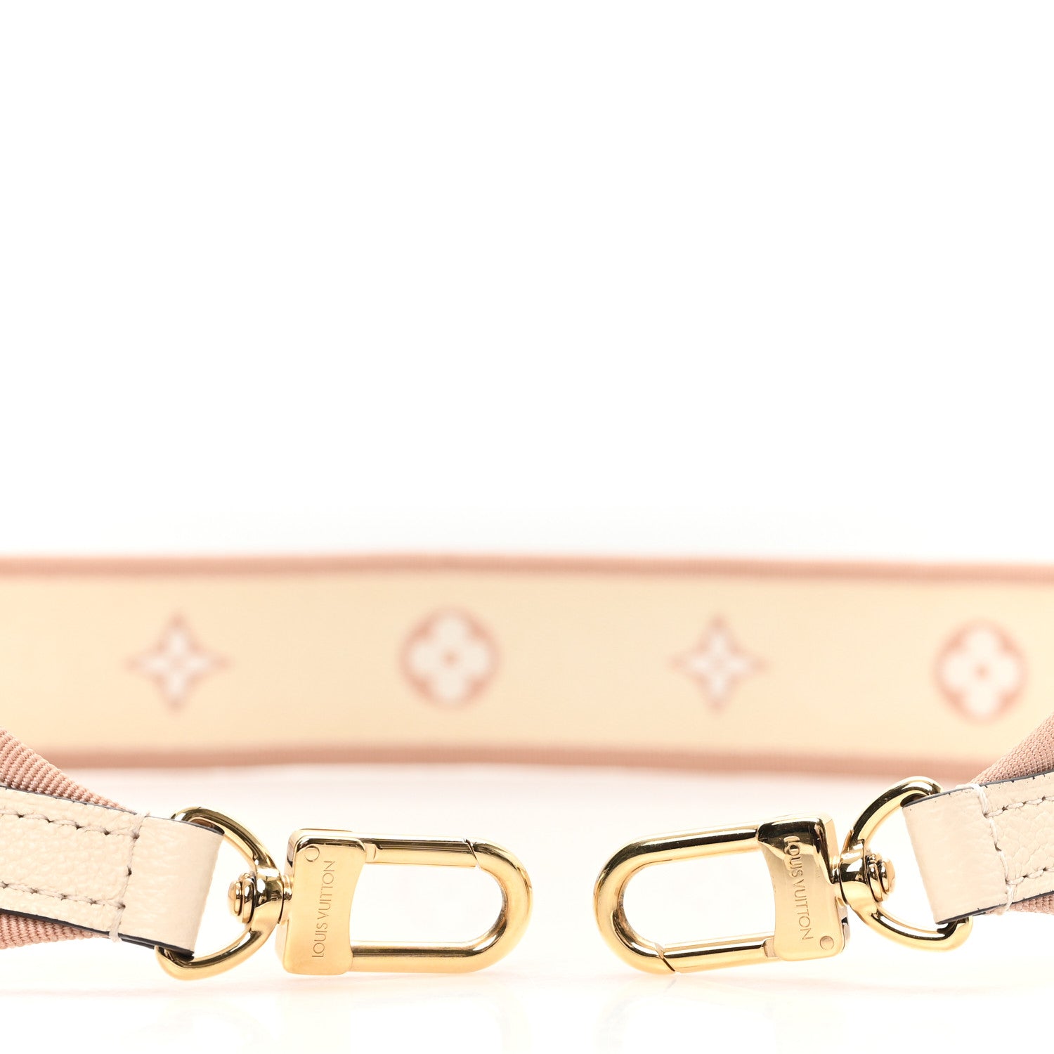 Louis Vuitton Jacquard Diane Shoulder Strap Creme Beige 3 of 3