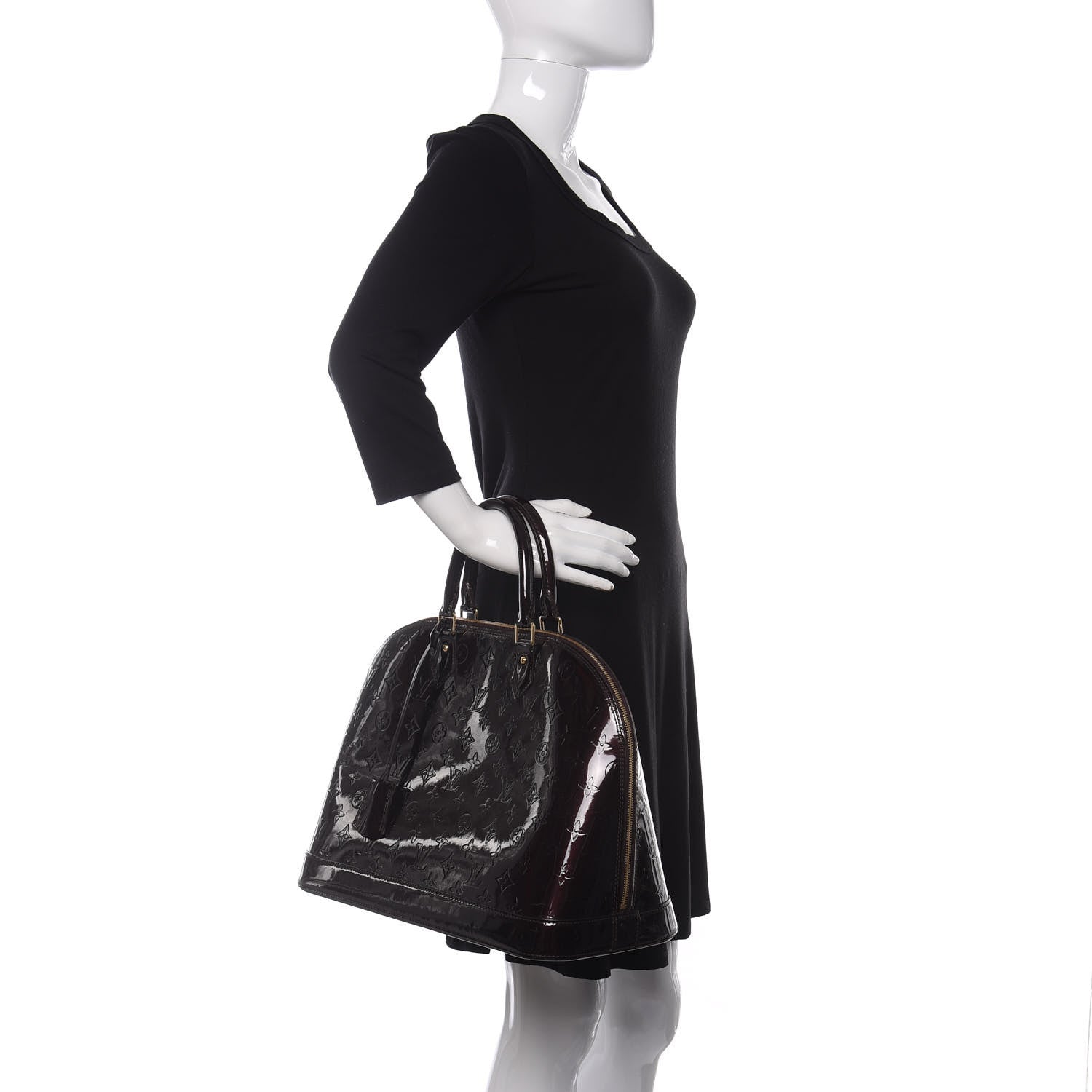 Louis Vuitton Vernis Alma GM Amarante 2 of 10