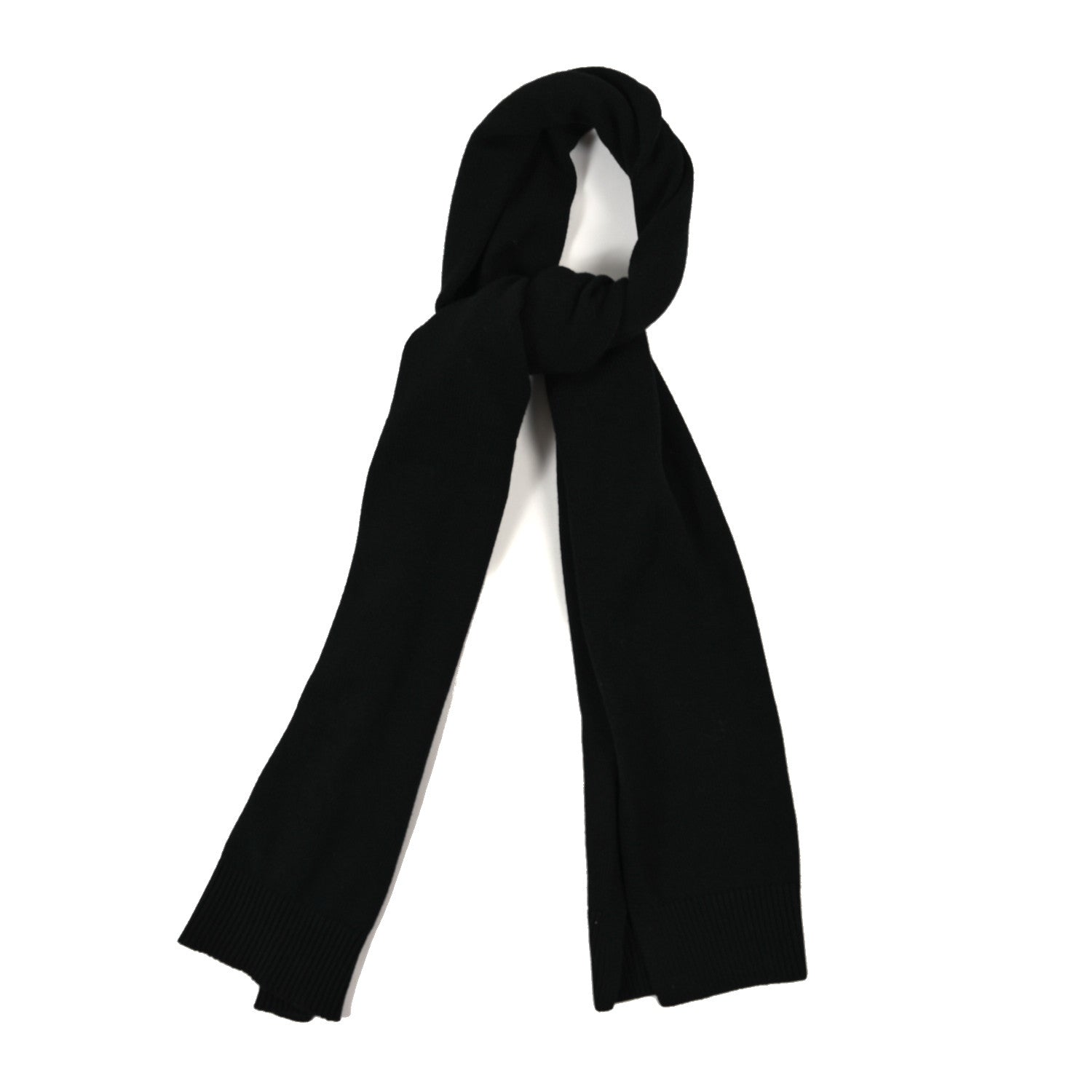 Chanel Cashmere CC Stole Black 1 of 4