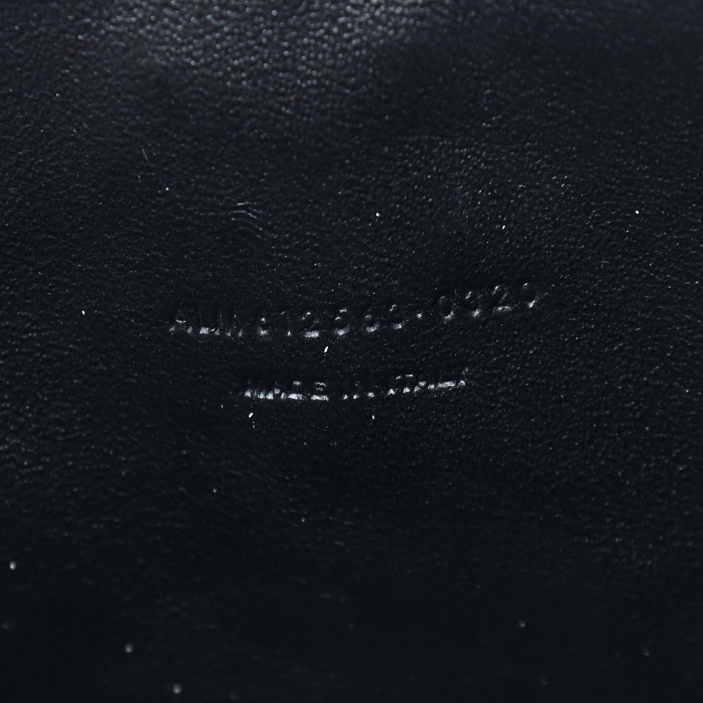 Calfskin Crocodile Embossed Monogram Mini Lou Camera Bag Crema Soft
