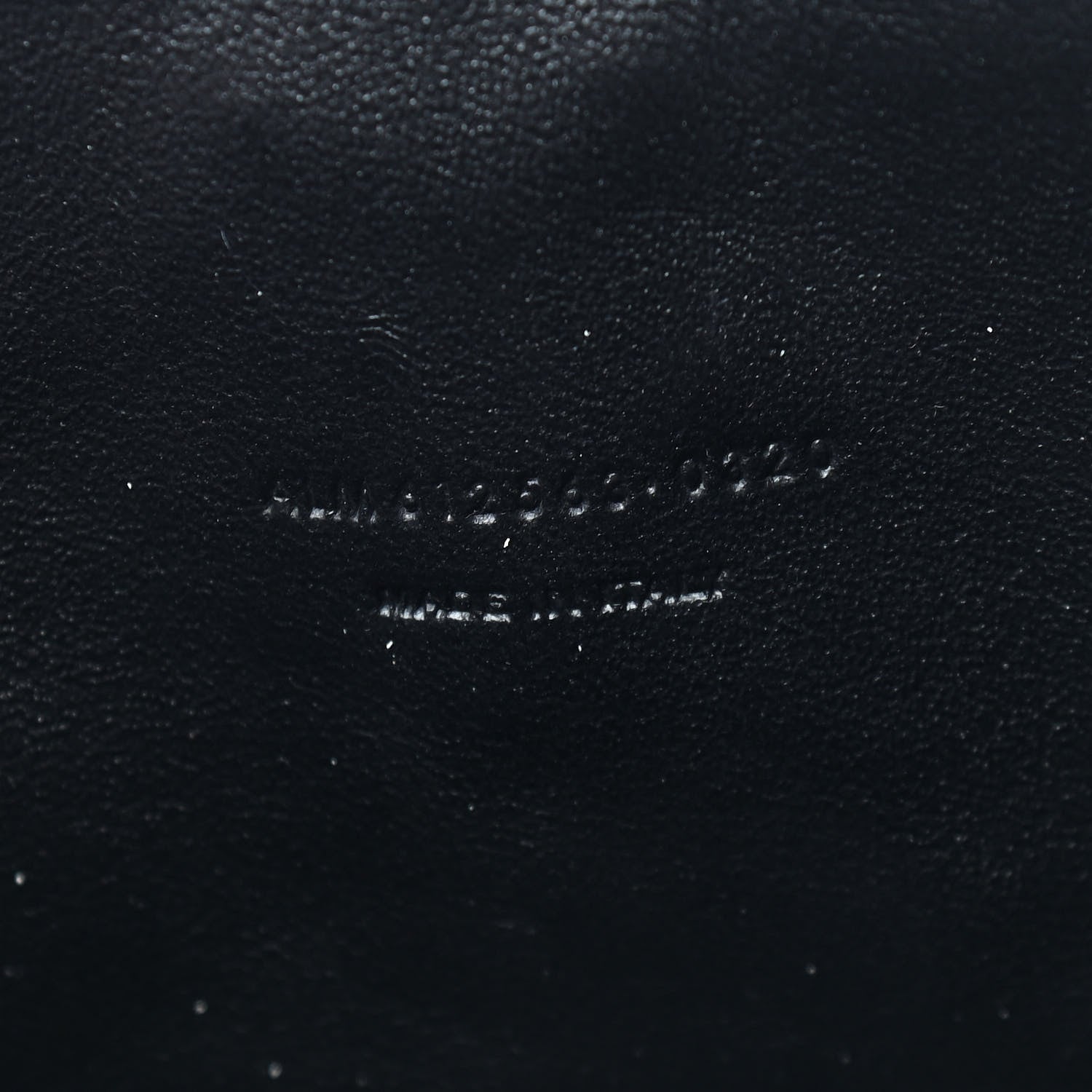 Saint Laurent Calfskin Crocodile Embossed Monogram Mini Lou Camera Bag Crema Soft 7 of 9
