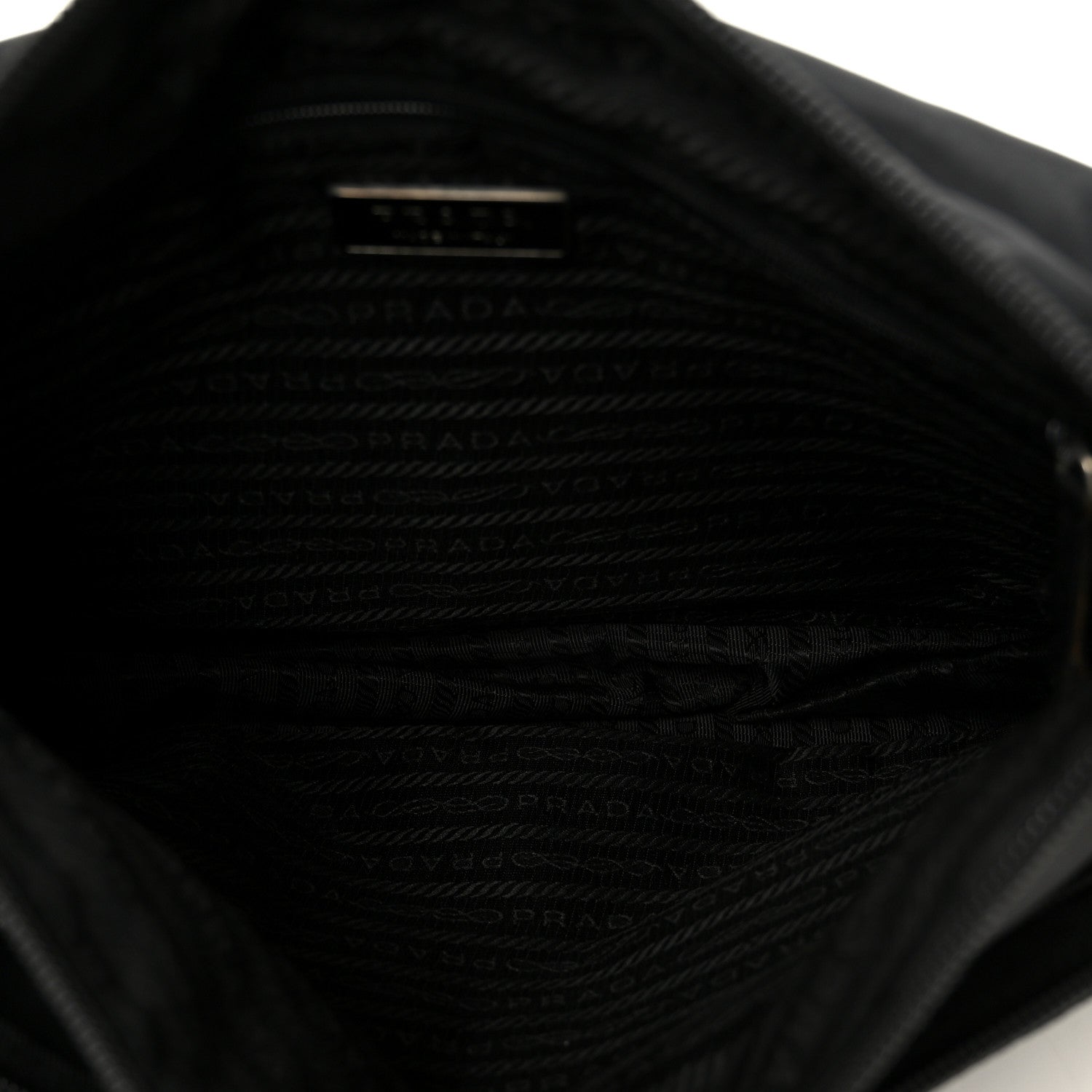 Prada Tessuto Nylon Messenger Bag Black 1869414 – FASHIONPHILE