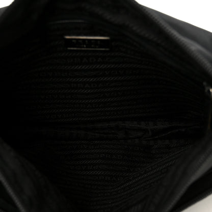 Prada Tessuto Nylon Messenger Bag Black 5 of 10