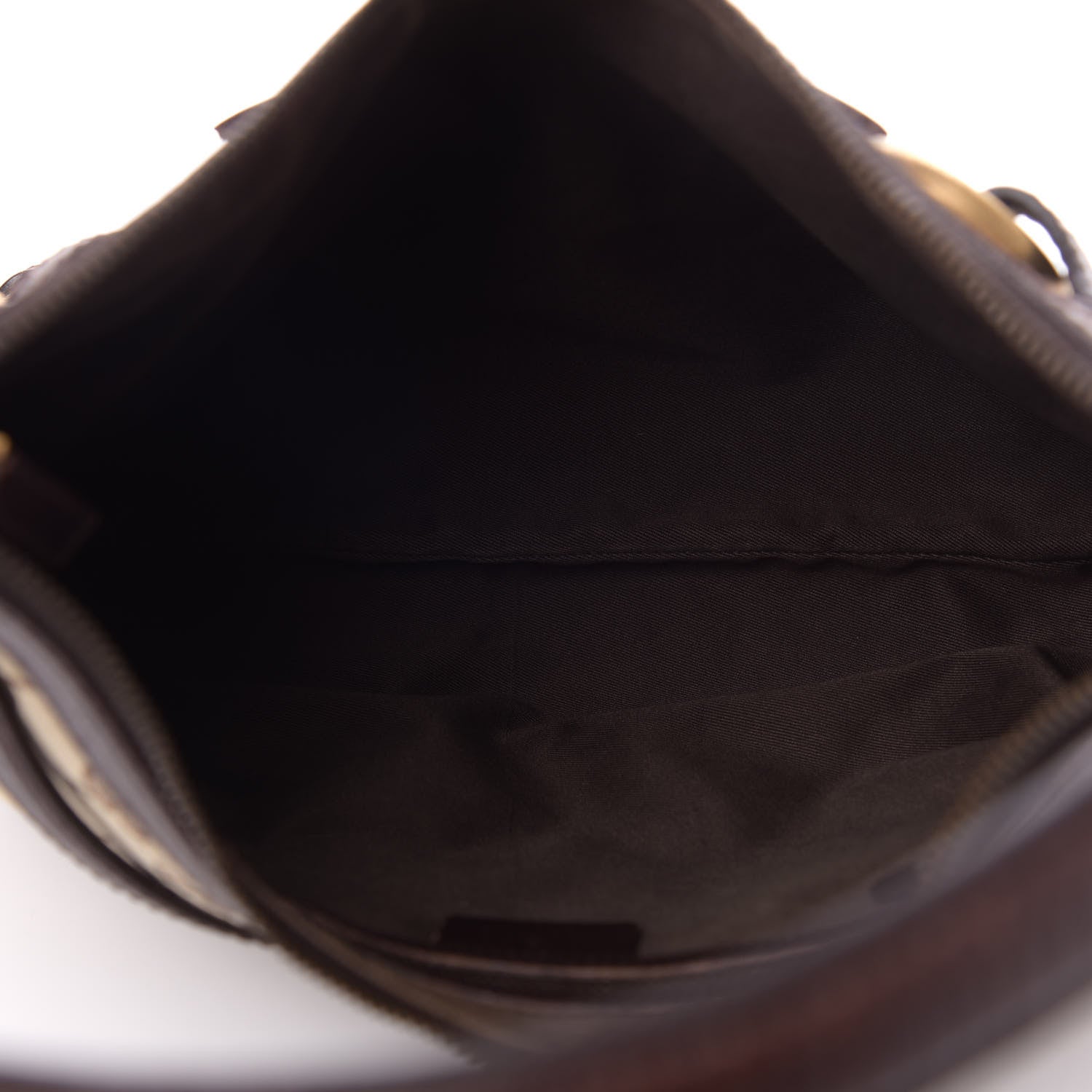 Gucci Monogram Horsebit Hobo Brown 7 of 17