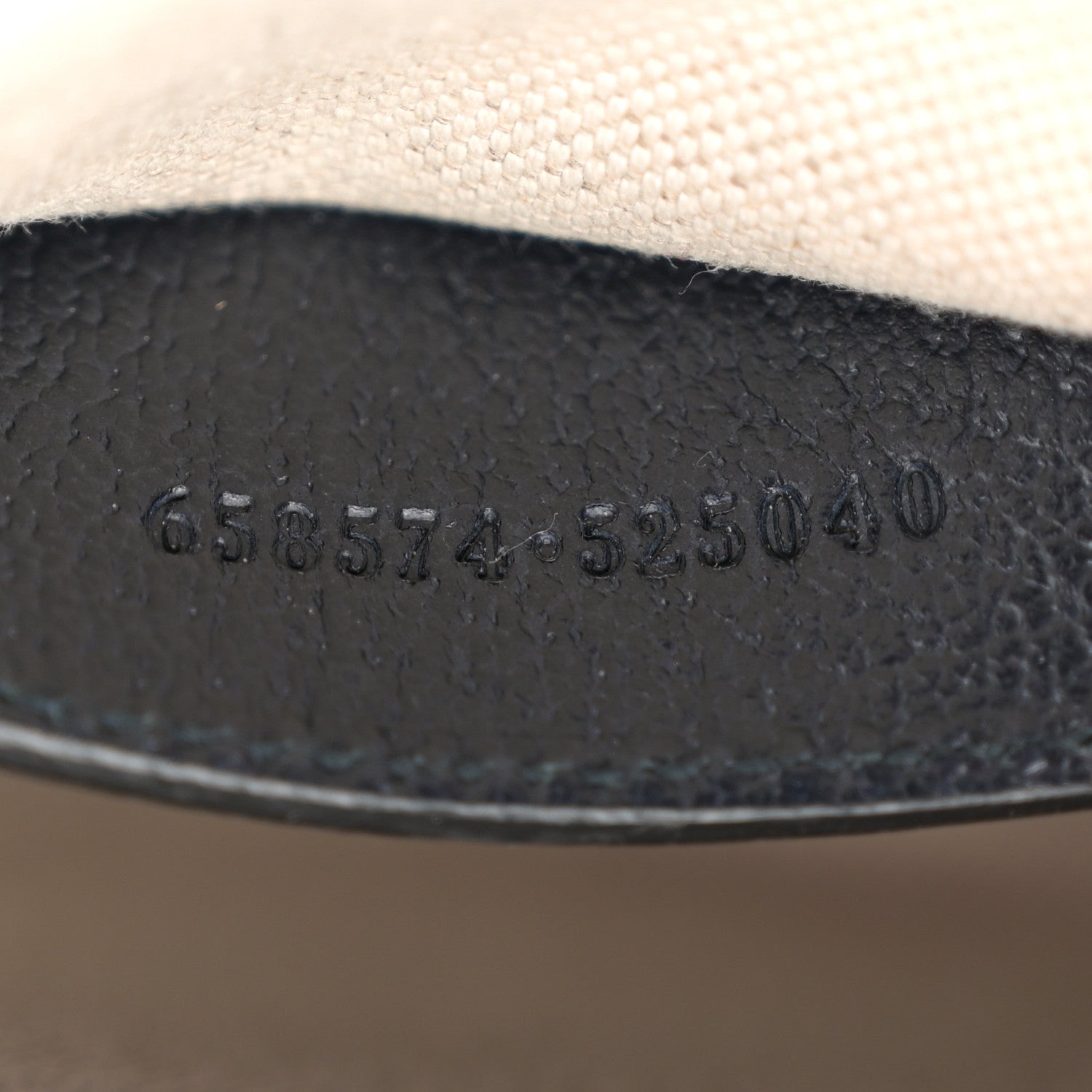 Gucci GG Supreme Monogram Textured Dollar Calfskin Web Mini Horsebit 1955 Shoulder Bag Beige Blue 7 of 11
