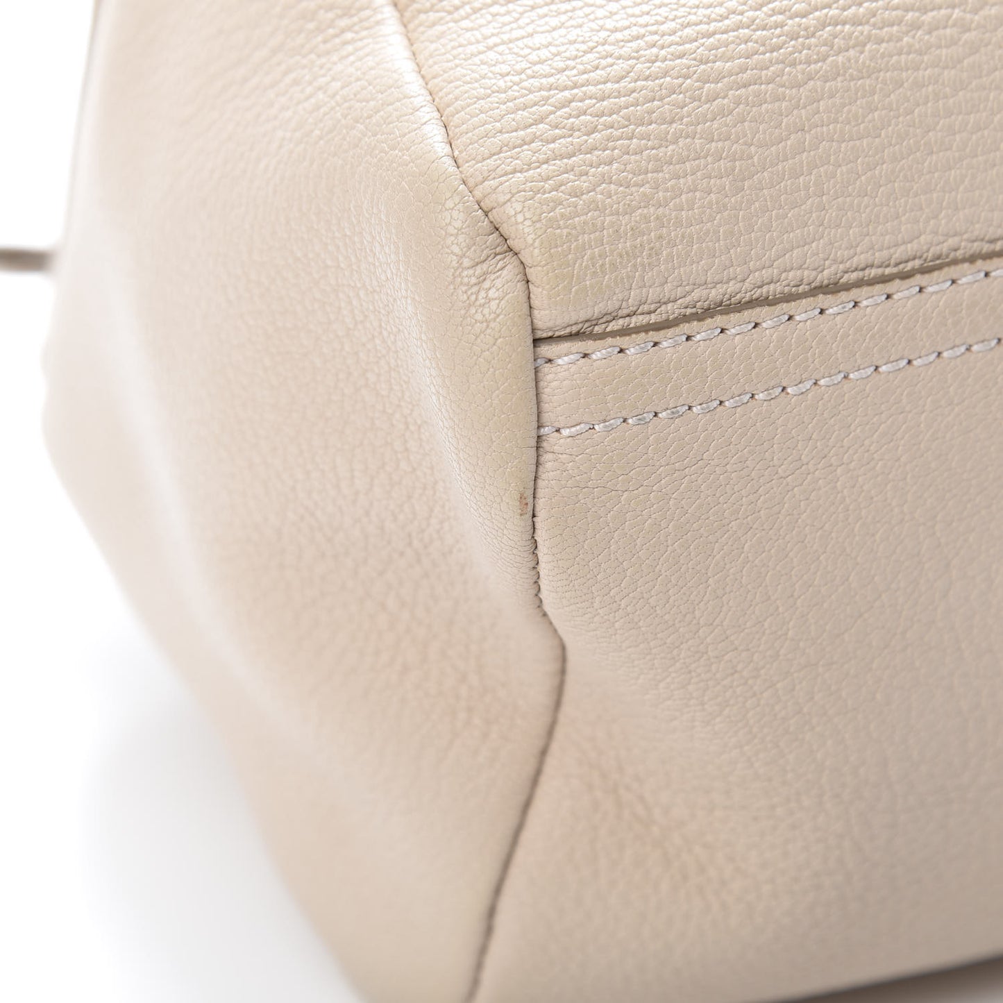 Sugar Goatskin Small Pandora Beige Buff