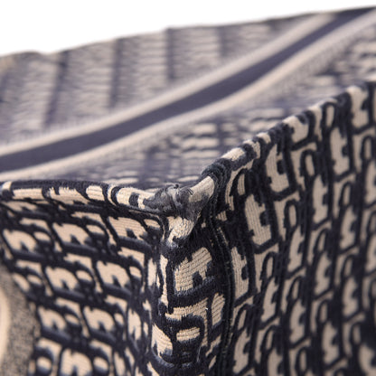 Christian Dior Oblique Book Tote Blue Multicolor 14 of 16
