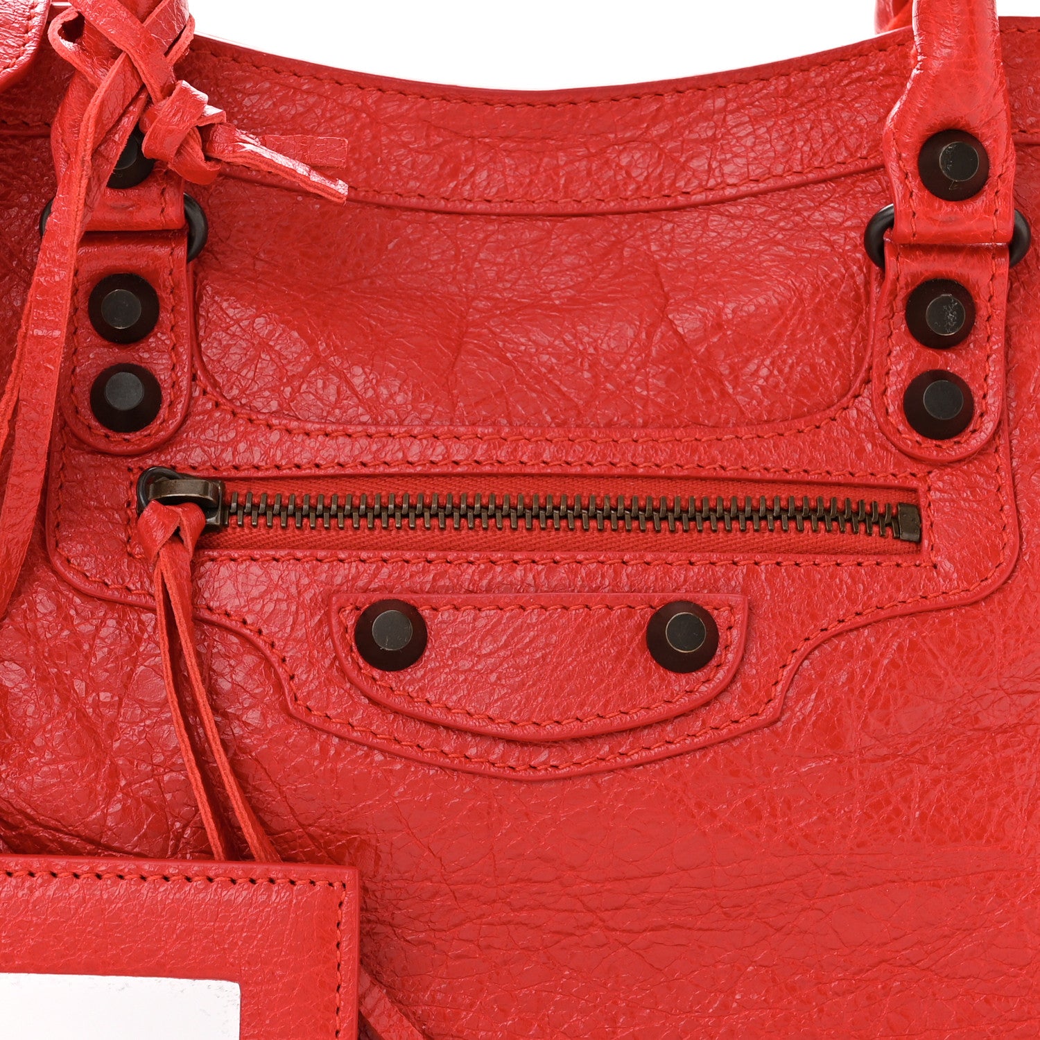 Balenciaga Agneau Classic Hardware S City Poppy 8 of 10