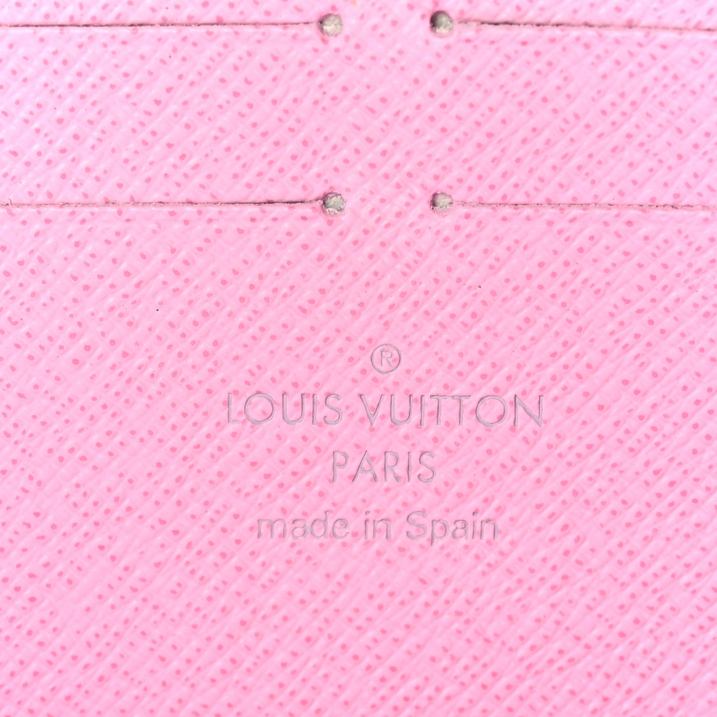 Monogram Multicolor Zippy Wallet White Litchi