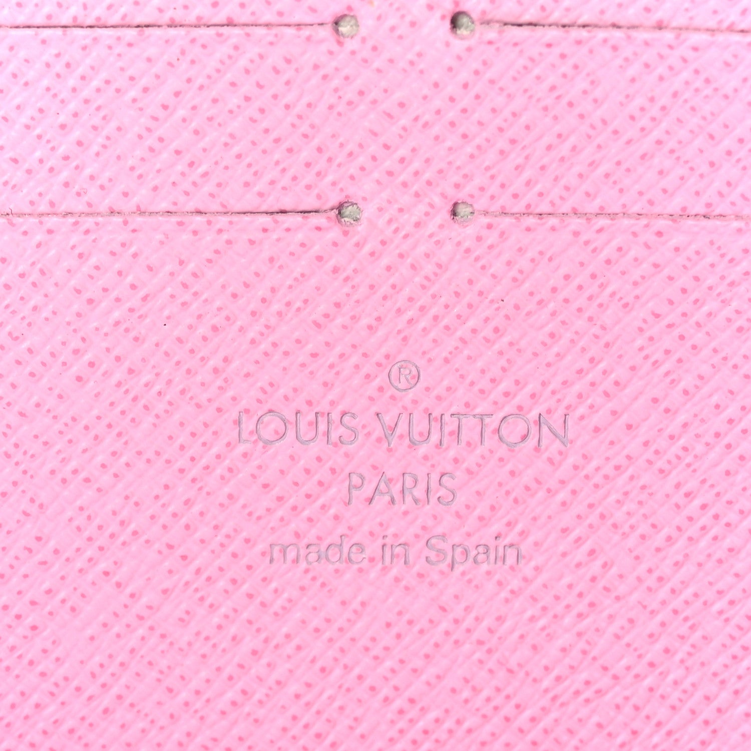 Louis Vuitton Monogram Multicolor Zippy Wallet White Litchi 6 of 6