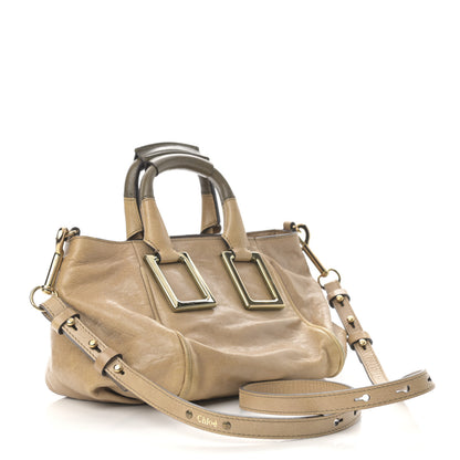 Chloe Calfskin Small Ethel Satchel Beige 3 of 13