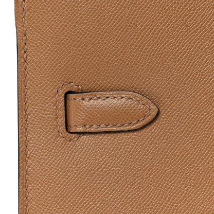 Hermes Madame Calfskin Birkin Sellier 25 Chai 13 of 35