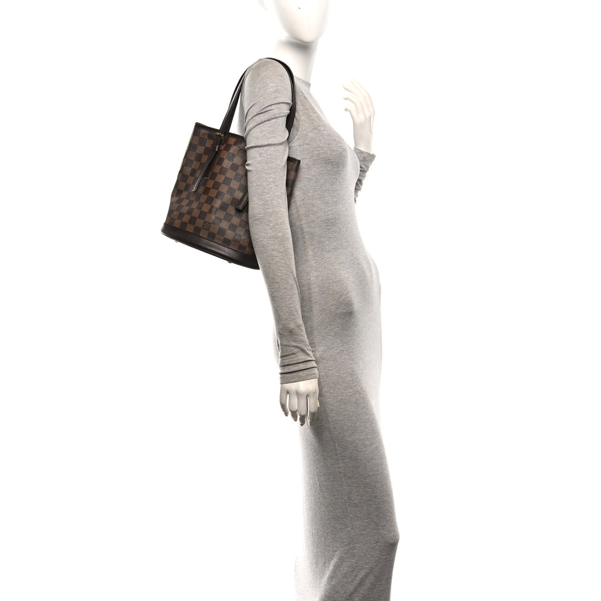 Damier Ebene Marais Bucket 23