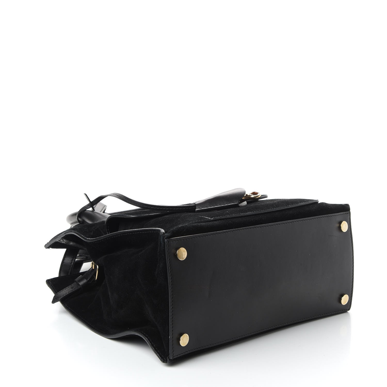 Balenciaga Suede Padlock All Afternoon Black 4 of 11