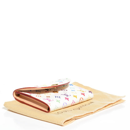 Louis Vuitton Monogram Multicolor Business Card Holder White 4 of 7