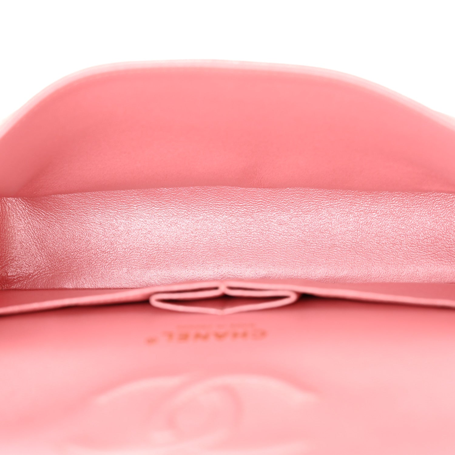 Chanel Iridescent Caviar Quilted Medium Double Flap Rose Pink 5 of 11