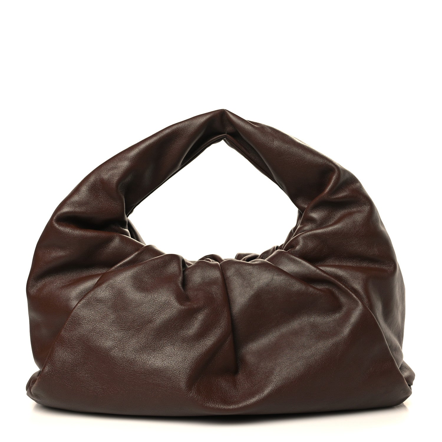 Bottega Veneta Smooth Butter Calfskin Small The Shoulder Pouch Brownie 1 of 11