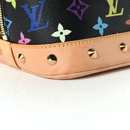 Louis Vuitton Monogram Multicolor Alma Black 7 of 7
