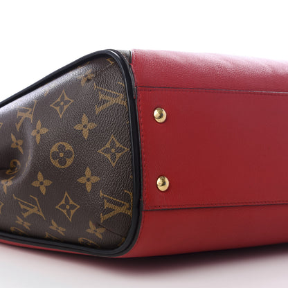 Louis Vuitton Calfskin Monogram Kimono Tote Cherry 5 of 8