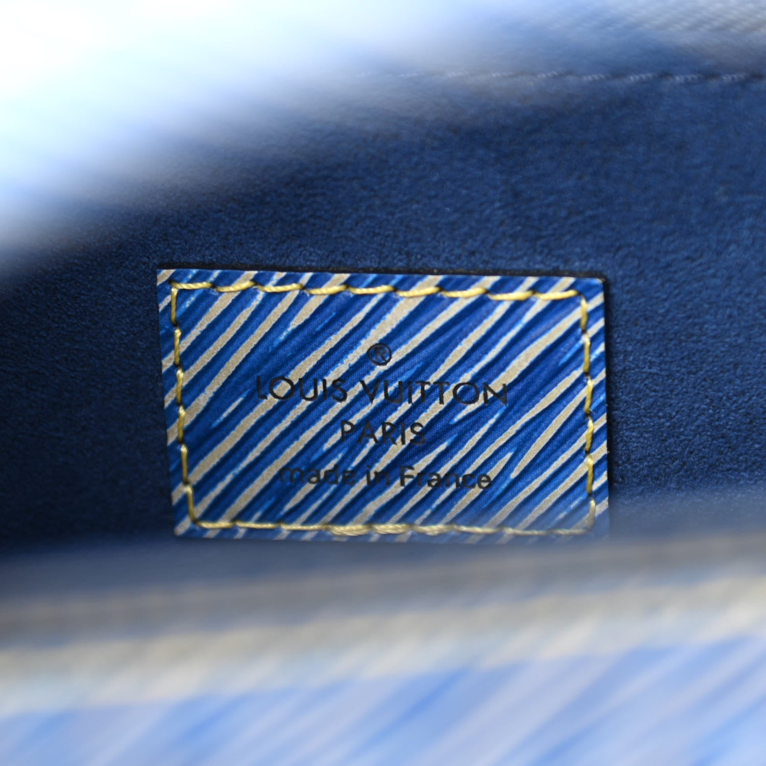 Louis Vuitton Epi Pins Twist Tote Denim Light 7 of 11