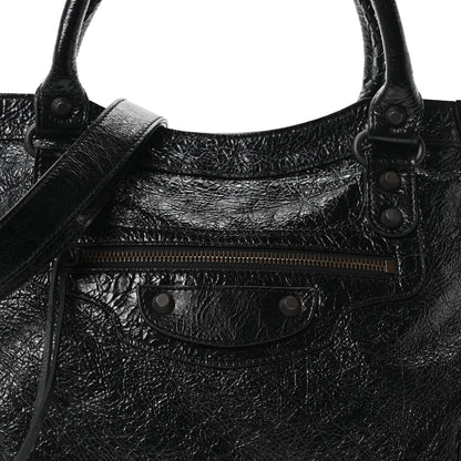Balenciaga Agneau Arena Classic Hardware Medium Le City Black 8 of 11