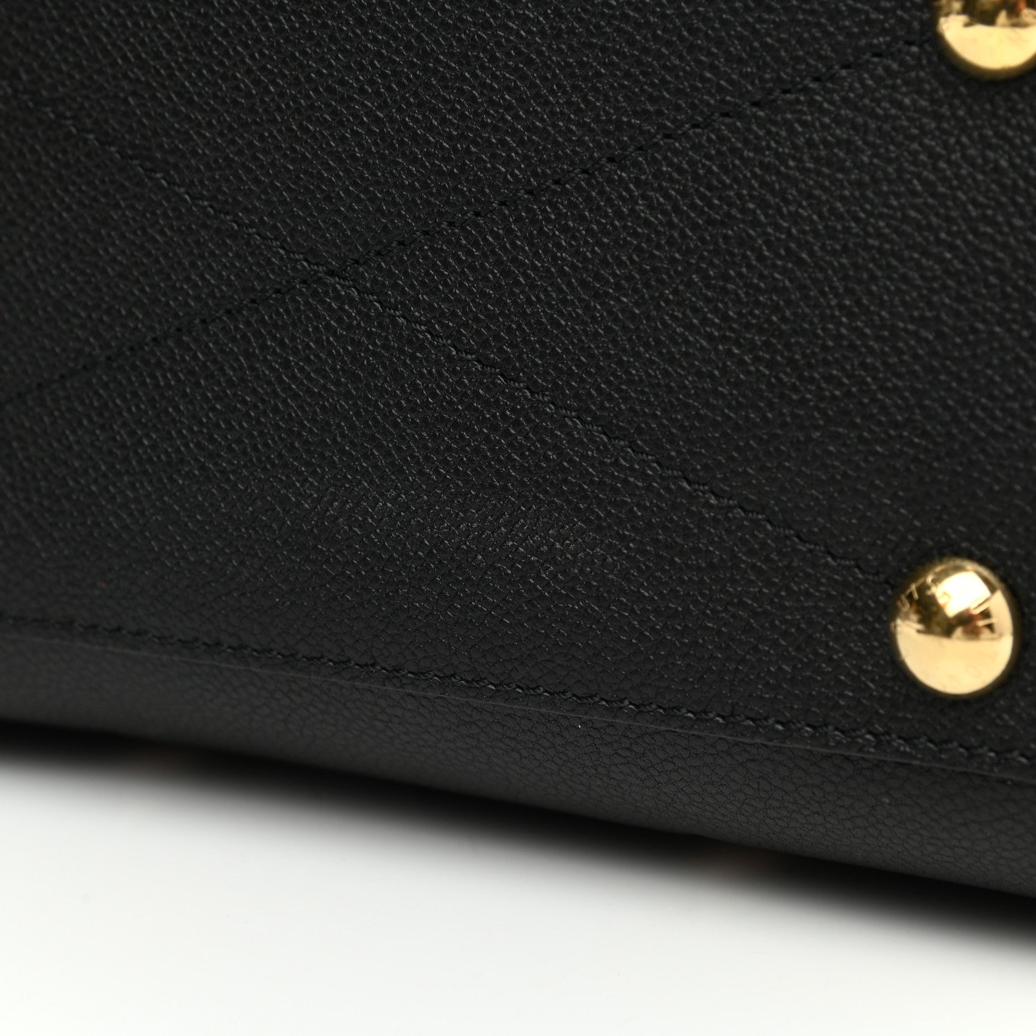 Louis Vuitton Empreinte Monogram Giant Montaigne BB Black Beige 11 of 11