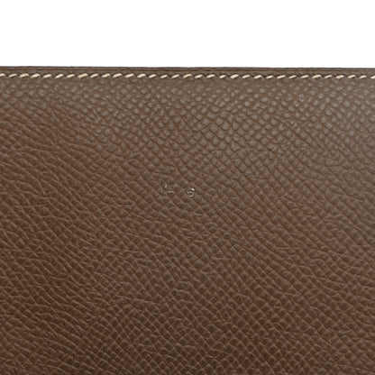 Hermes Epsom Bearn Gusset Wallet Etoupe 8 of 8