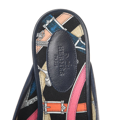 Hermes Goatskin Oz Mules 41 Bleu Indigo 7 of 8