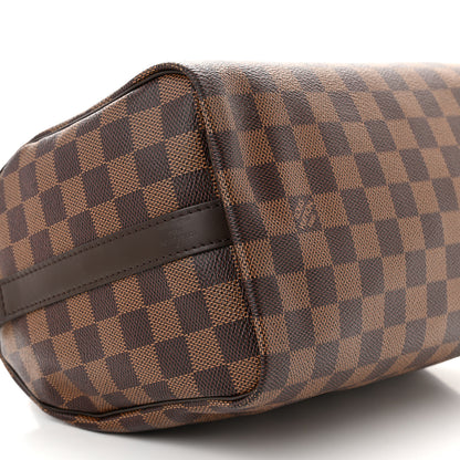Louis Vuitton Damier Ebene Speedy Bandouliere 25 9 of 10