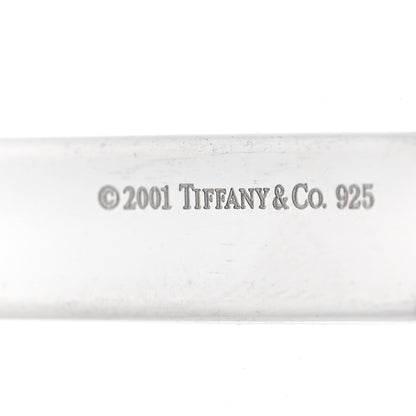 Tiffany Sterling Silver 1837 Bar Pendant Necklace 7 of 7