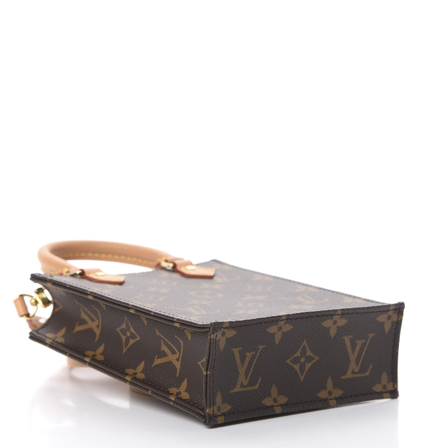 Louis Vuitton Monogram Petit Sac Plat 3 of 9