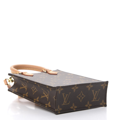 Louis Vuitton Monogram Petit Sac Plat 3 of 9