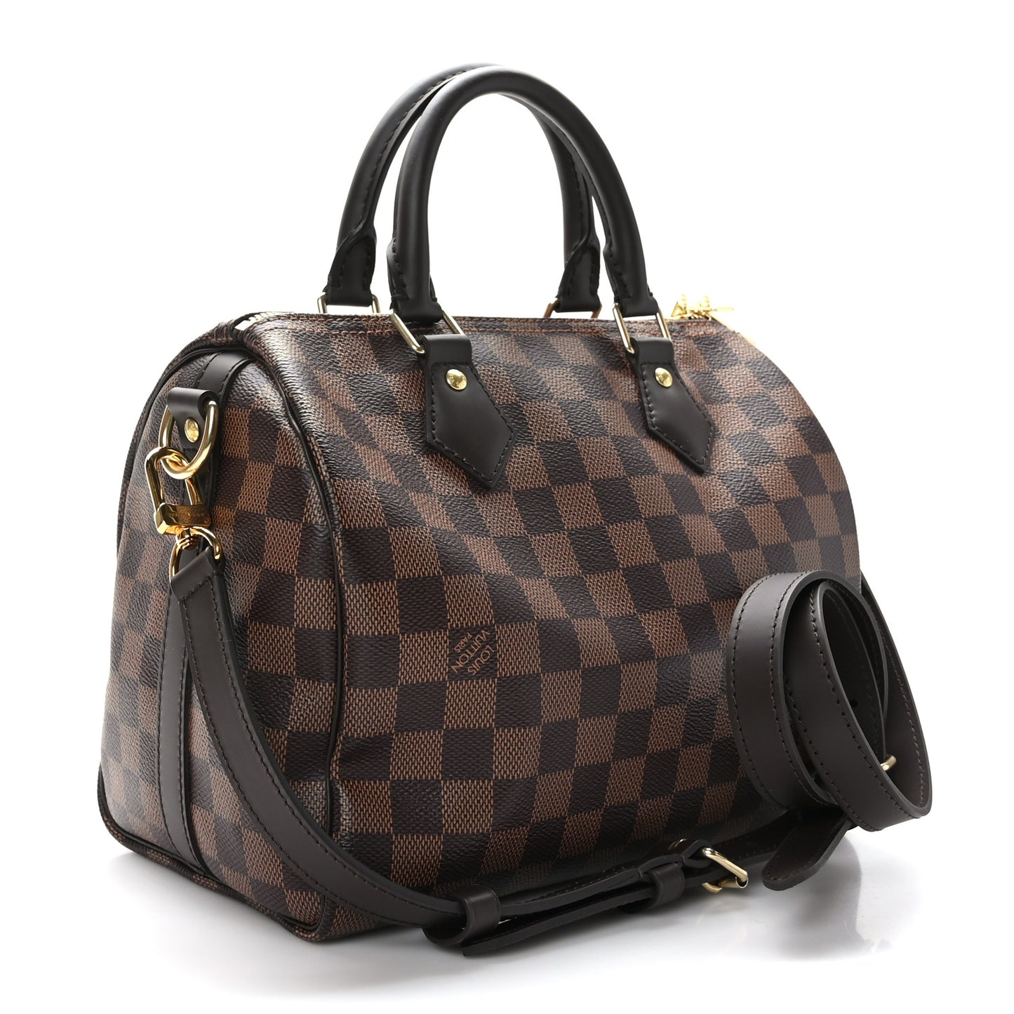 Damier Ebene Speedy Bandouliere 25