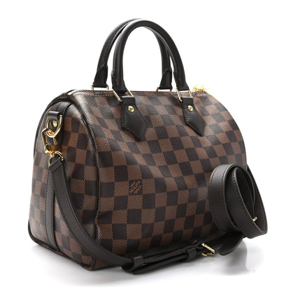 Louis Vuitton Damier Ebene Speedy Bandouliere 25 4 of 11